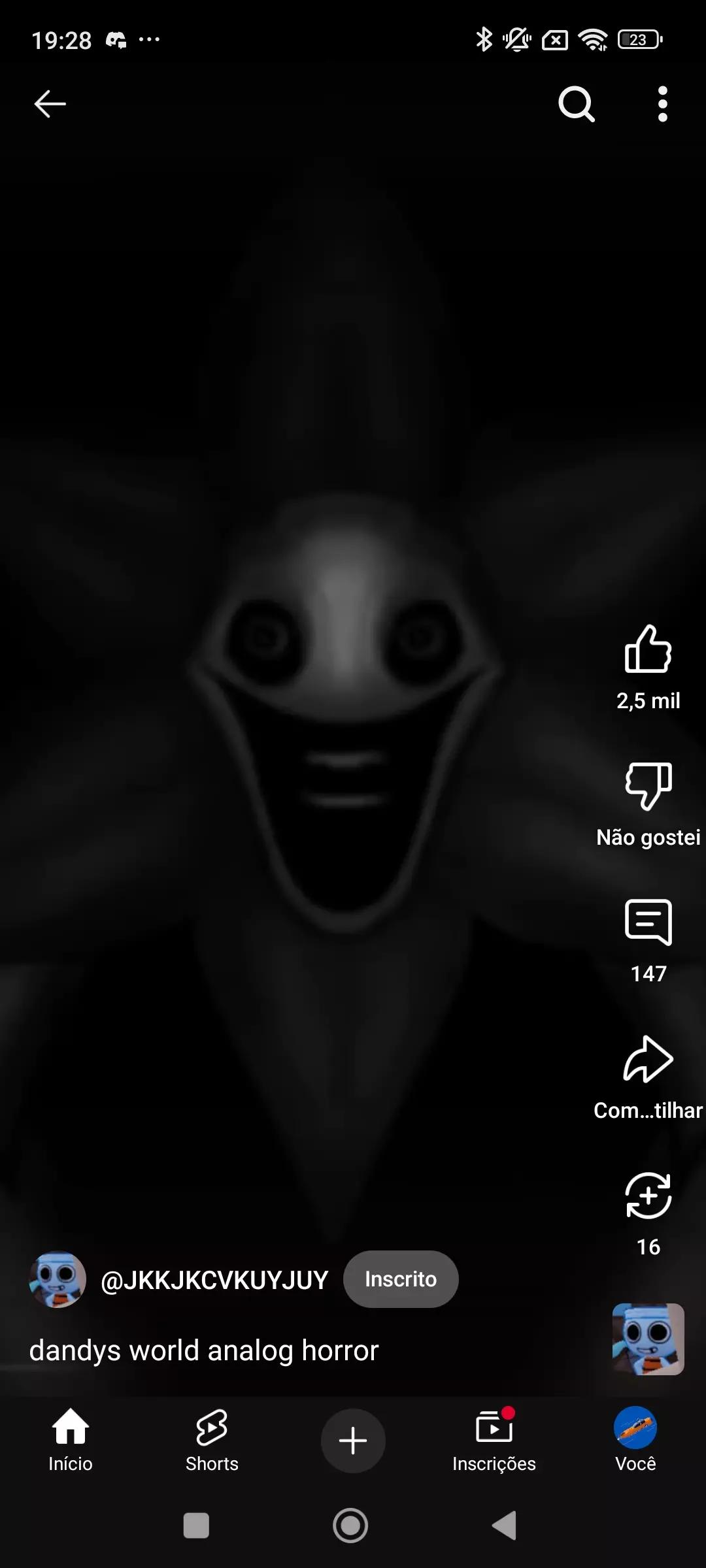 analog horror dandy word thumbnail