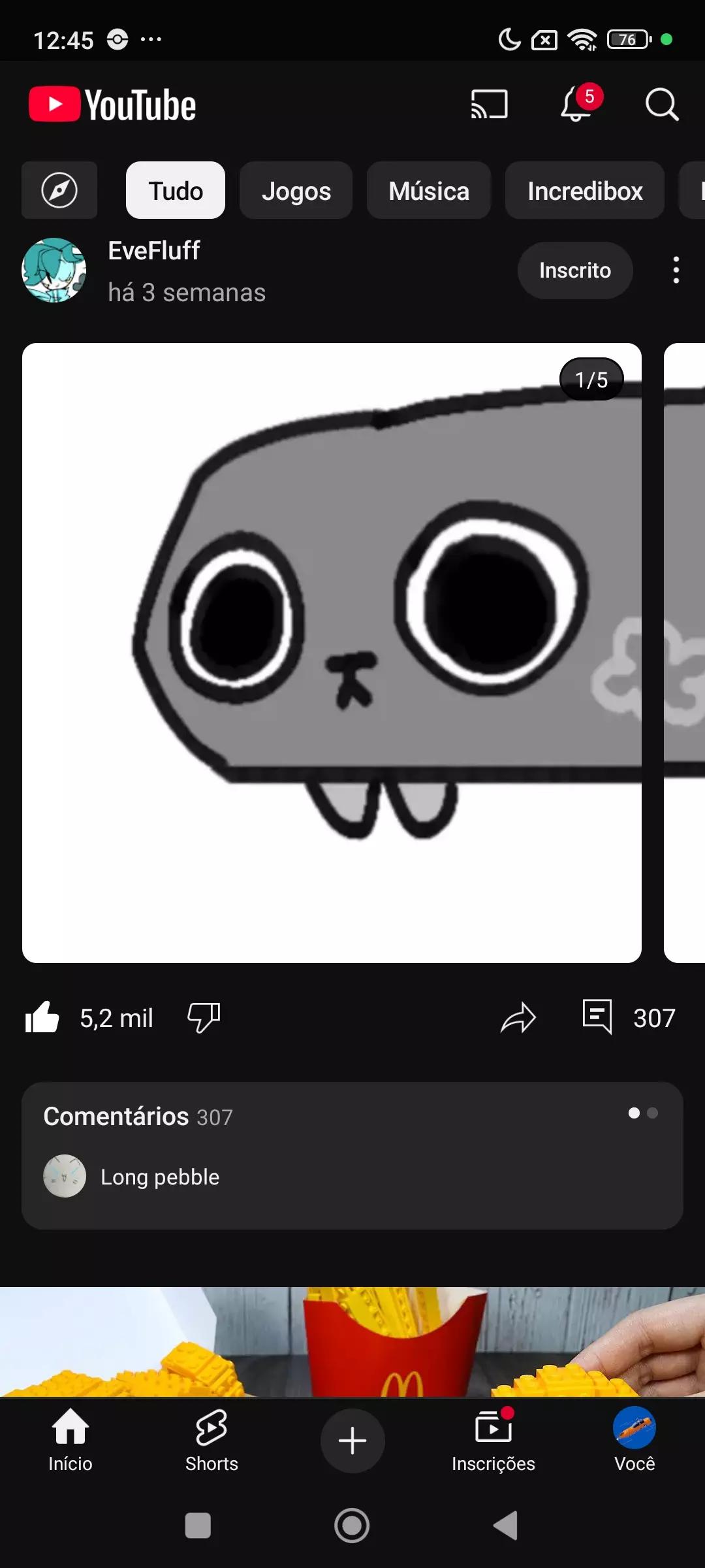 Pebble the stone dog thumbnail