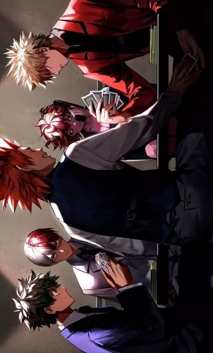 Katsuki Bakugo, Izuku Midoriya, Shoto Todoroki y Eijiro Kirishima thumbnail