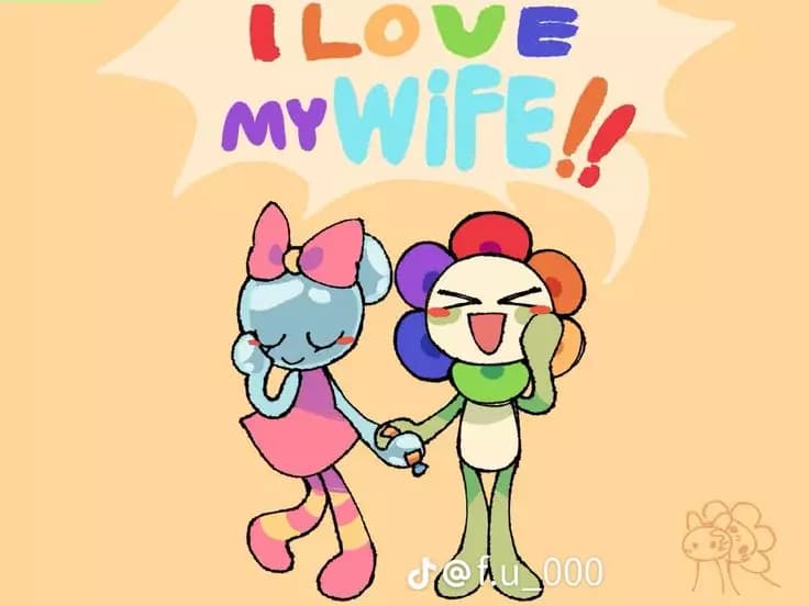Poppy and dandy from dandy's world (flowerpop) thumbnail