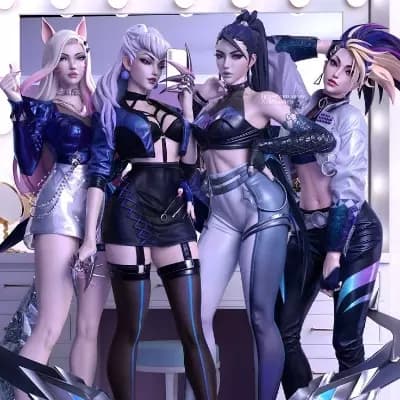 K/DA Ahri, Akali, Kai'Sa, Evelynn thumbnail