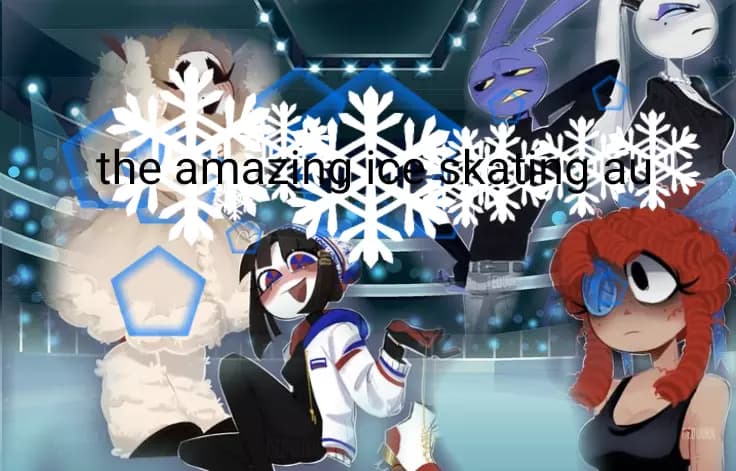 ⛸️❄️••||the amazing ice skating au,||••❄️⛸️ thumbnail