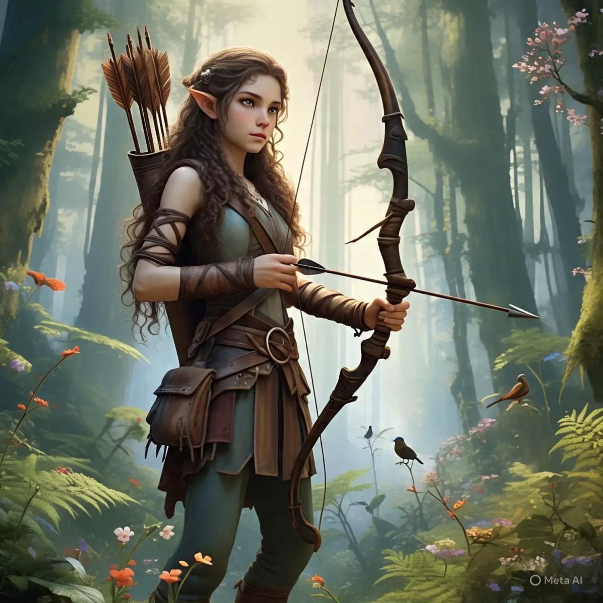 Alea -Elven forest guardian thumbnail