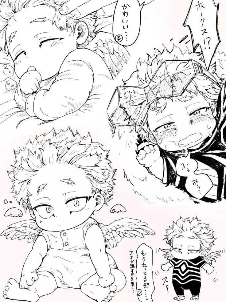 Baby hawks thumbnail