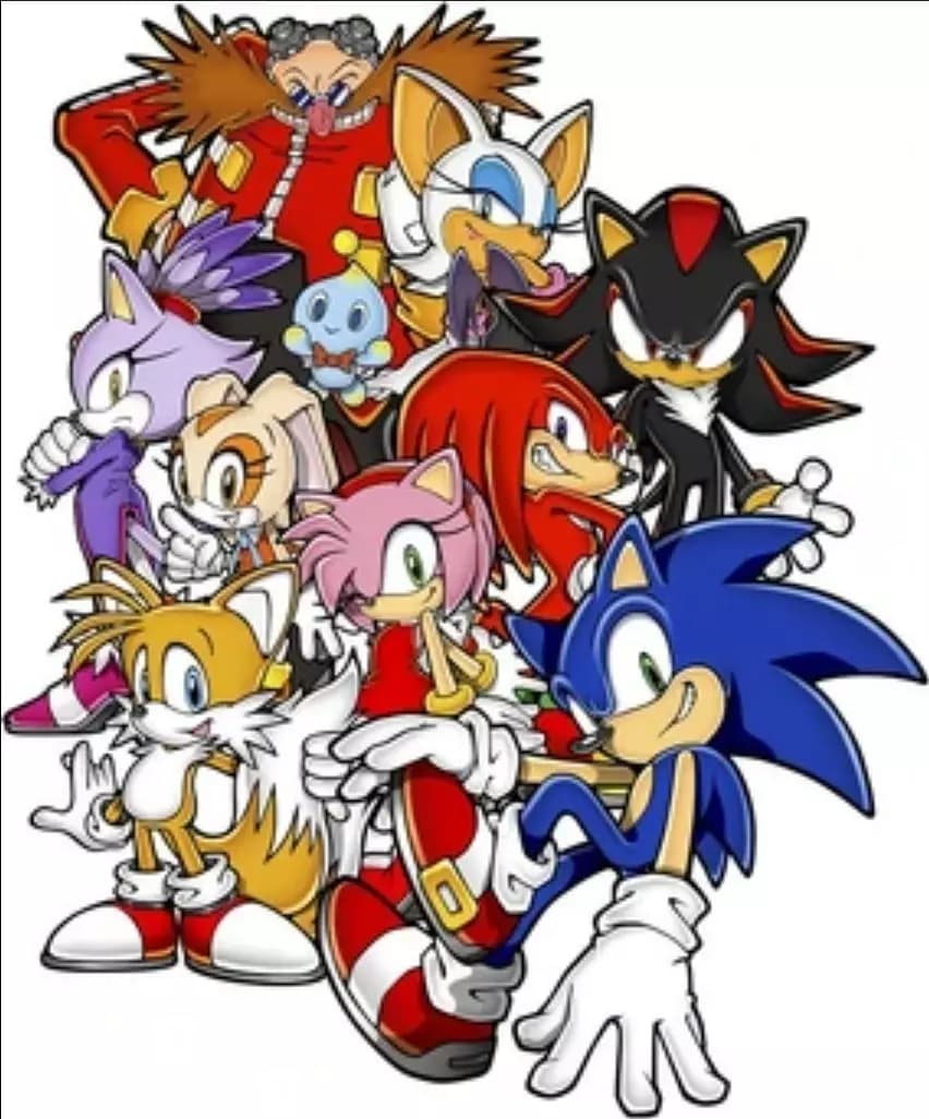 All sonic charecters  thumbnail