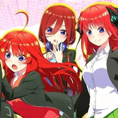 Nakano Quintuplets (Ichika, Nino, Miku, Yotsuba, Itsuki) thumbnail