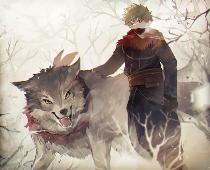 ⋆🐾Bakugou Katsuki | Wolfs°𓄧 thumbnail