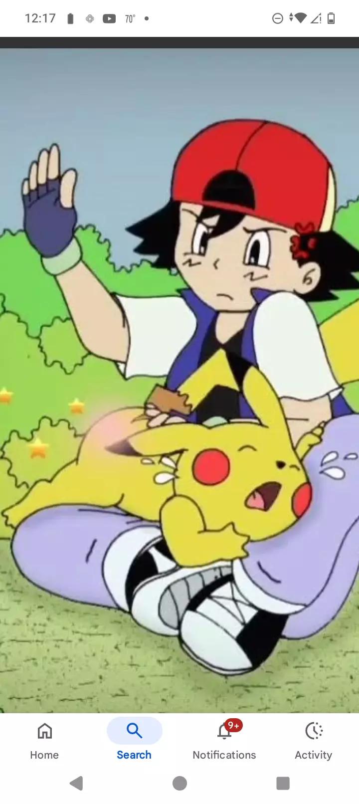 Pikachu getting whooped thumbnail
