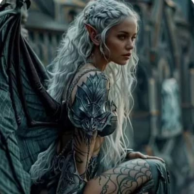Freya Faefire -- Fae-Dragon Hybrid  thumbnail