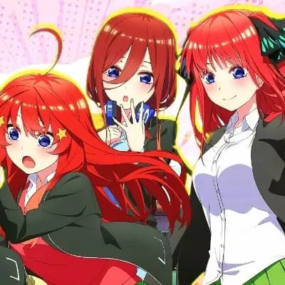 Ichika, Nino, Miku, Yotsuba, and Itsuki Nakano thumbnail