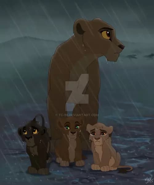 Kovu and Black and Kiara 💔❤️ thumbnail
