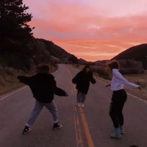 teenage friend group thumbnail