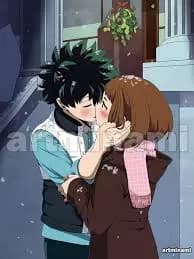 Izuku y Ochaco / My Hero Academia. thumbnail