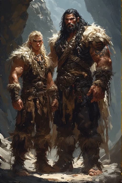 Karn and Drogar, famous barbarians.  thumbnail