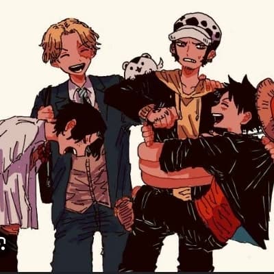 Four Pirate Brothers (Ace, Sabo, Luffy, Law) thumbnail