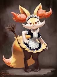 Braixen (Maid Version - Coffee Mix!) thumbnail