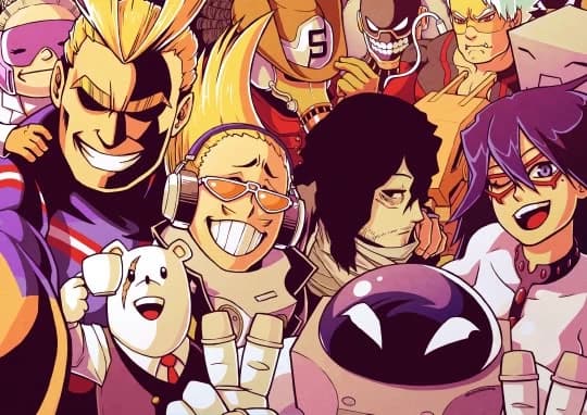 Pro-Heroes MHA thumbnail