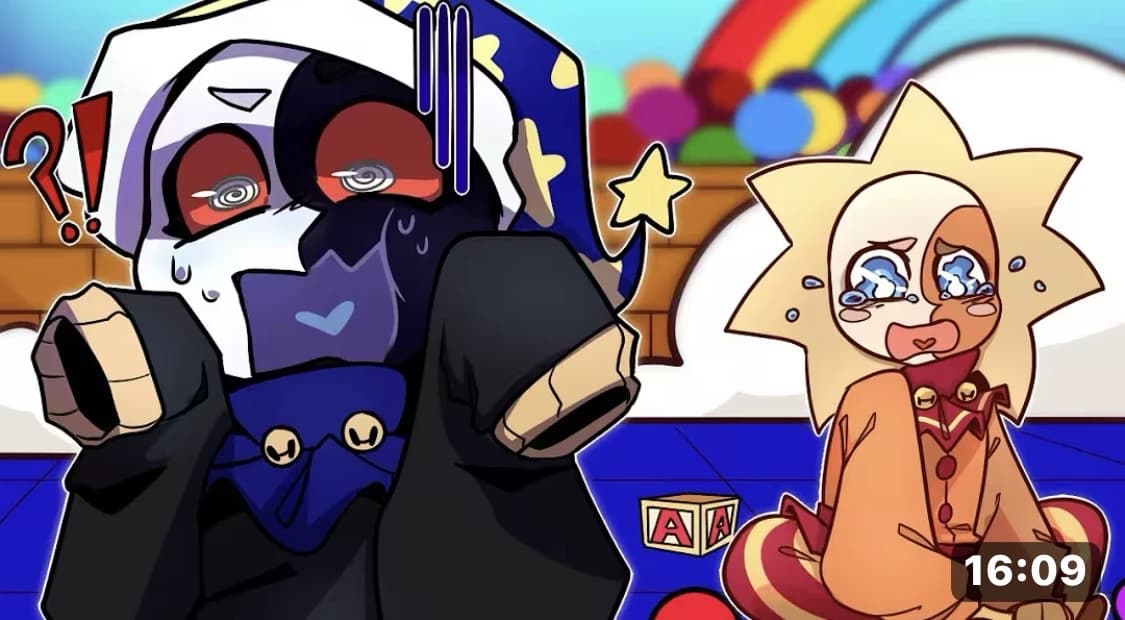 Sun and moon as babies  thumbnail