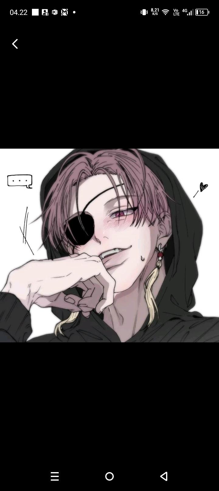 His thumbnail