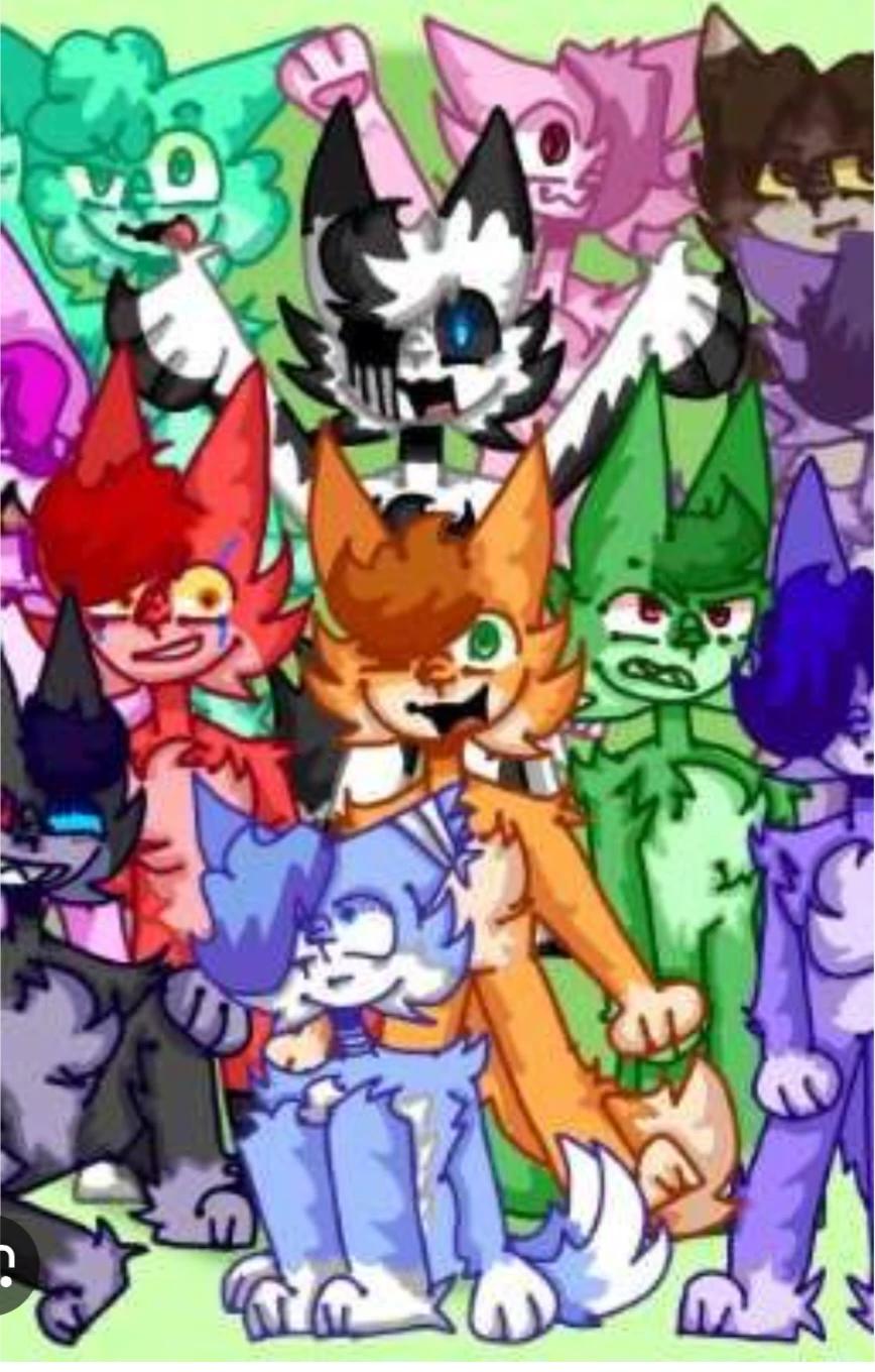 all colored cats. thumbnail