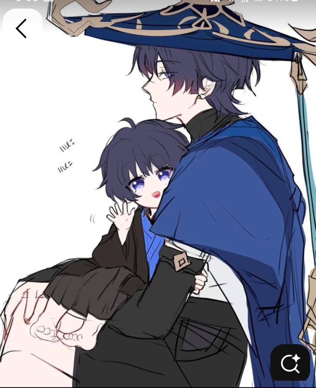 Scaramouche and your son scara  thumbnail