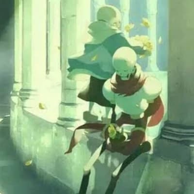 sans and papyrus 🤍 thumbnail