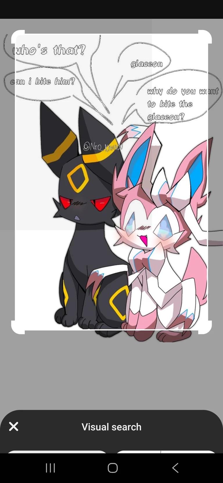 Umbreon and Sylveon  thumbnail