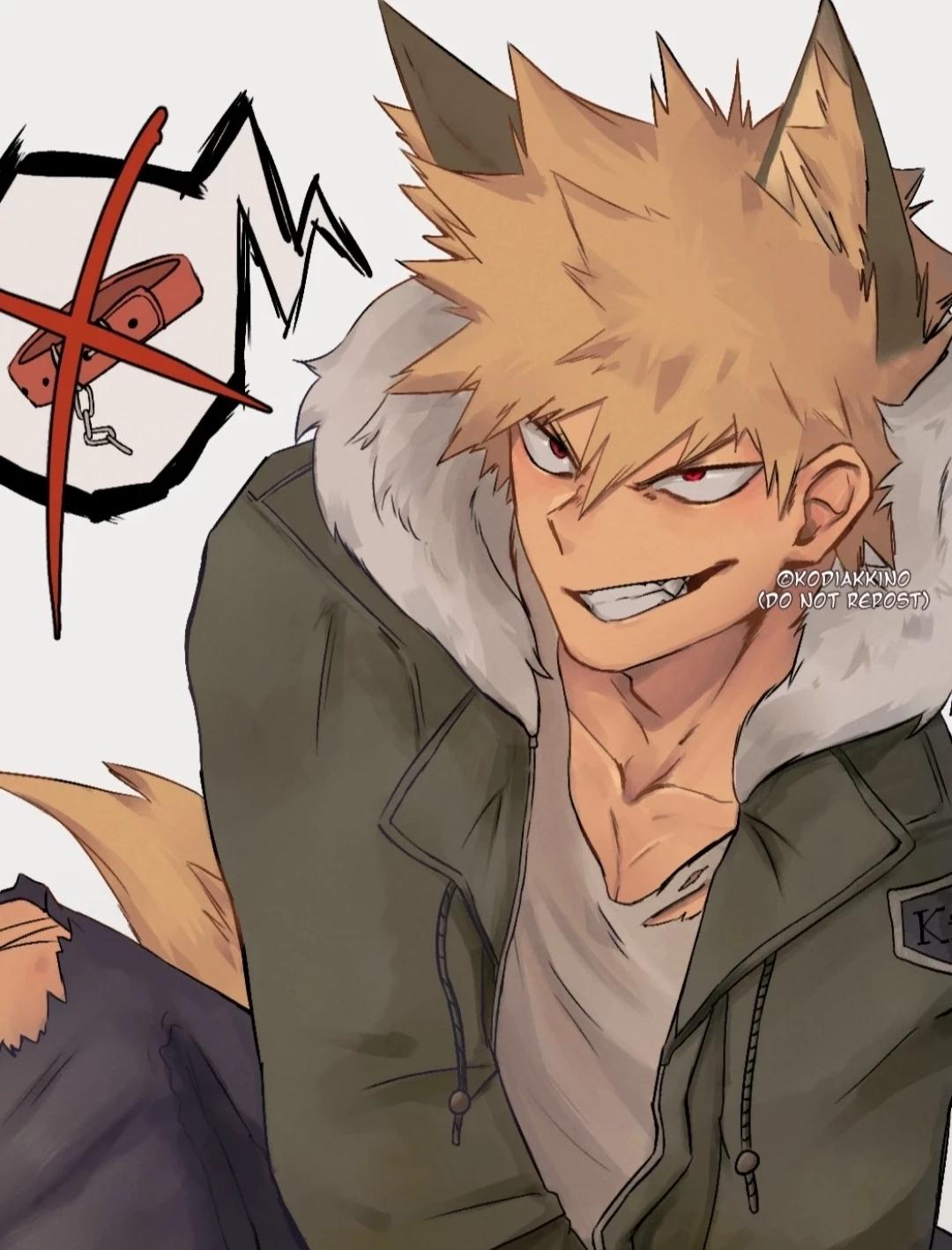 Katsuki bakugou/Wolf thumbnail