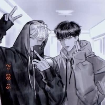 Coal (black hoodie) and Zach (Grey hoodie) thumbnail