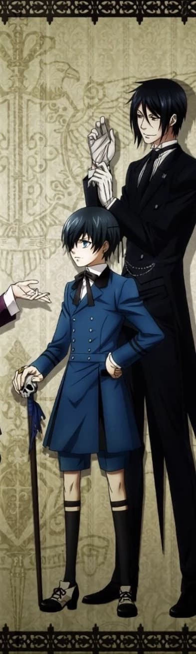 Ciel Phantomhive x Sebastian thumbnail