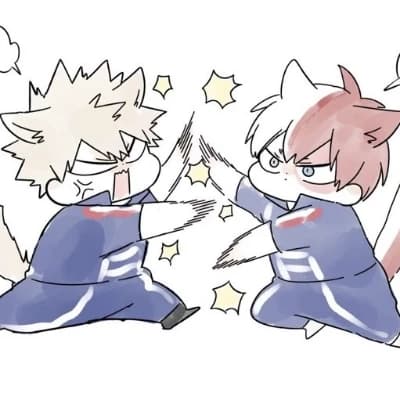 Shoto Todoroki & Katsuki Bakugou 🐾 thumbnail