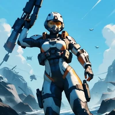 IMC Pulse Blade Pilot - Valerie 'Valkyrie' Thorne thumbnail