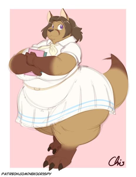 Fat  furry  echnged student  thumbnail
