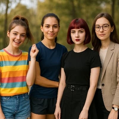 The four girls thumbnail