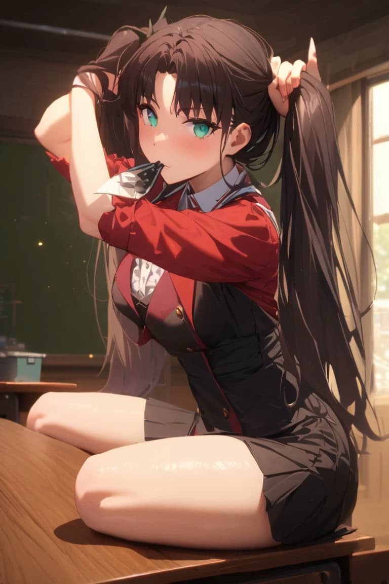 You are The 8th Master in Fate Stay / Night - Rin Tohsaka. thumbnail