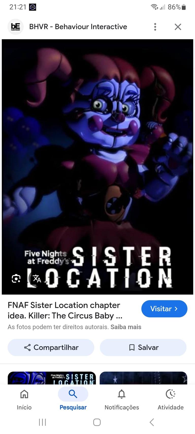 Circus baby wants you thumbnail