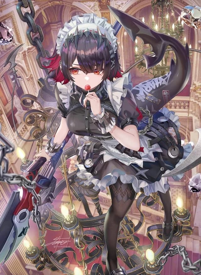 Ellen Omicron (she's Ellen Joe if she were a pleiad from the anime Overlord)  thumbnail