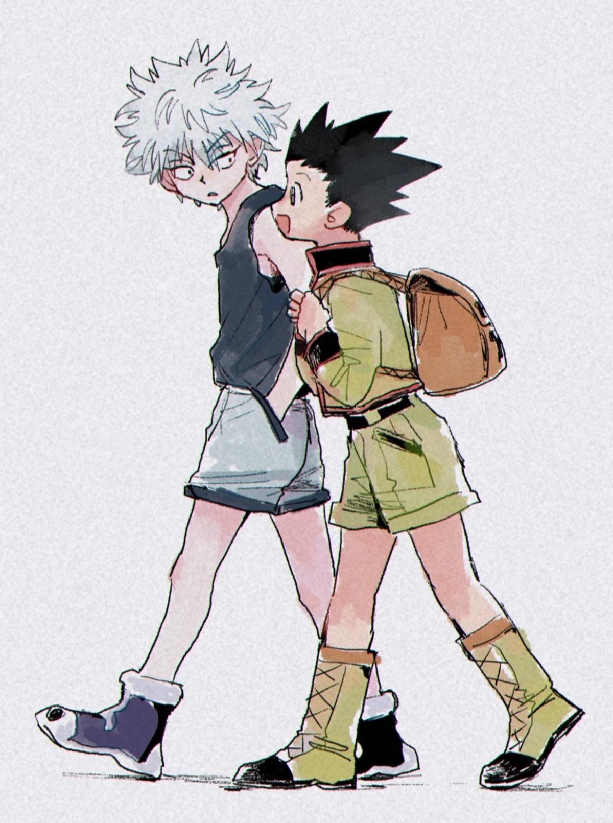 Gon and killua thumbnail