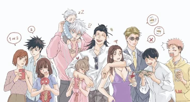 Jujutsu Kaisen | au familia. thumbnail