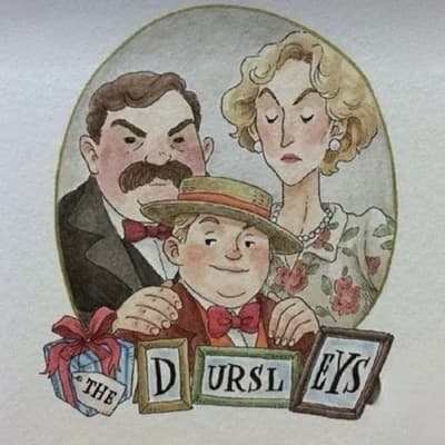 Vernon, Petunia, and Dudley Dursley thumbnail