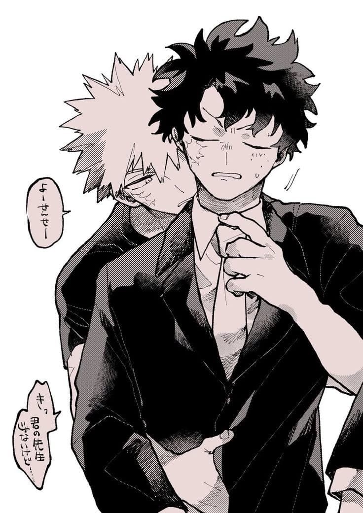 Bakudeku | Dynamight hero x Deku sensei thumbnail