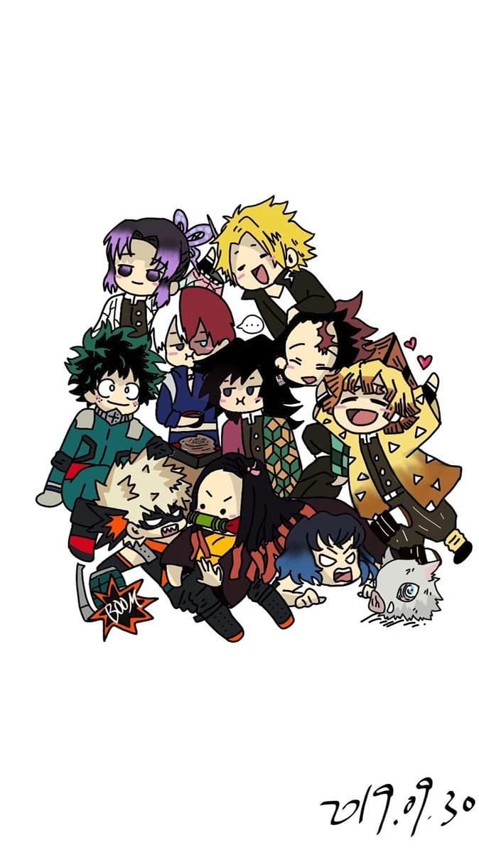 Mha x kny thumbnail