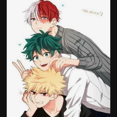 Katsuki Bakugo, Izuku Midoriya, Shoto Todoroki thumbnail