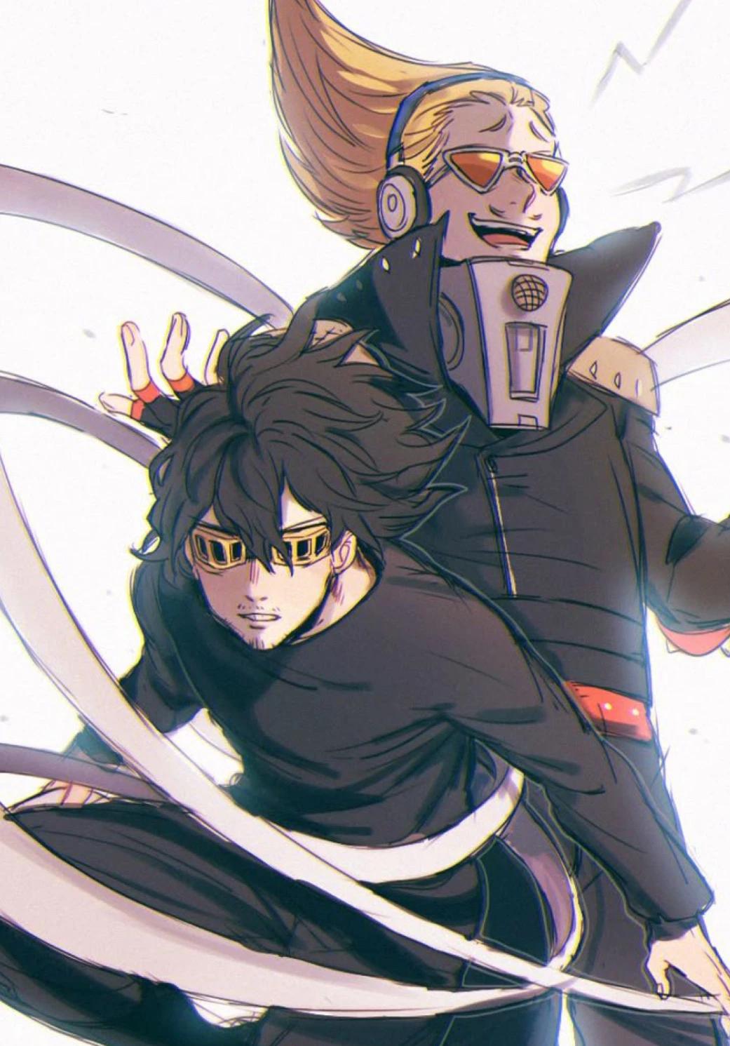 Hizashi Yamada (Present Mic) and Shouta Aizawa (Eraserhead) thumbnail