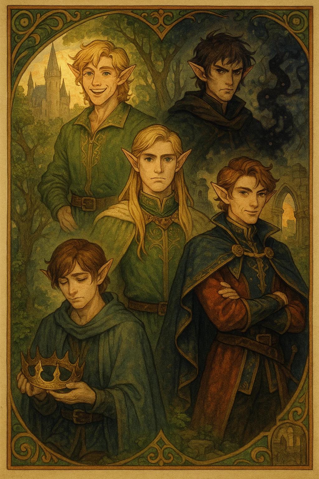 The four elves of the eternal forest thumbnail