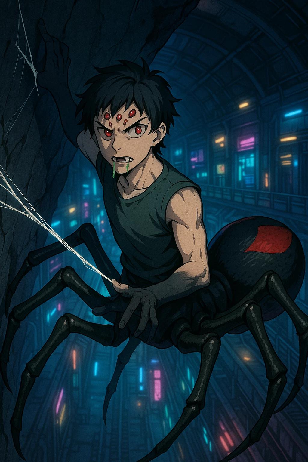 {{user}} Hybrid Spider Black Widow Post-apocalyptic thumbnail