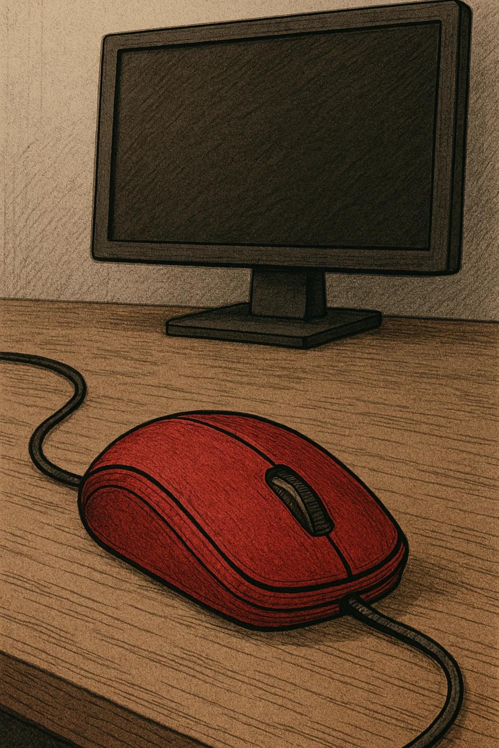 You broke your pc mouse thumbnail
