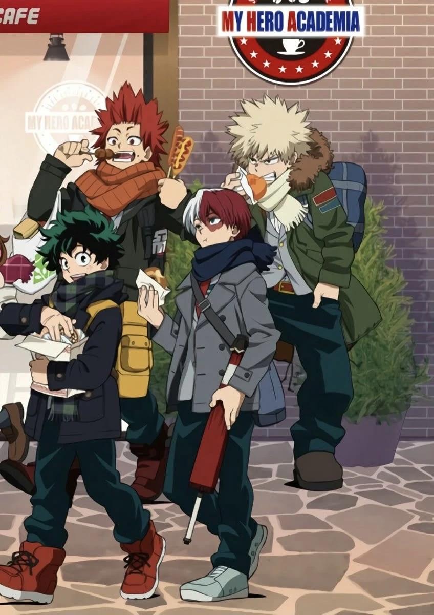 Deku, Baku, Todo and Kiri thumbnail