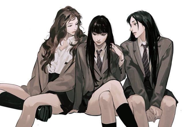 Lia, Jenny and Emma | Three popular girlfriends... thumbnail
