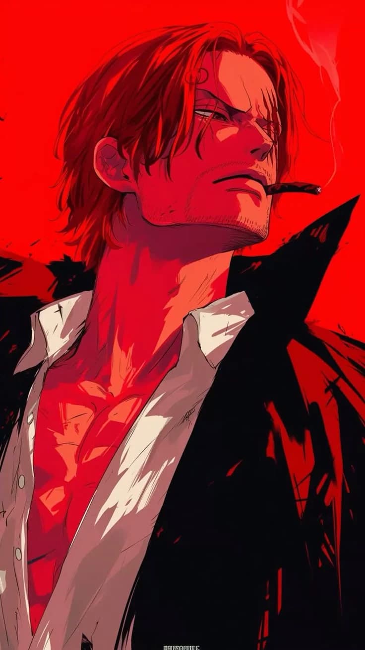 Shanks. Captain Piratov Red -haired thumbnail